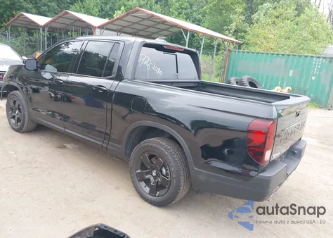 2025 Honda Ridgeline Black Edition из США, поврежденный, VIN 5FPYK3F81SB013055